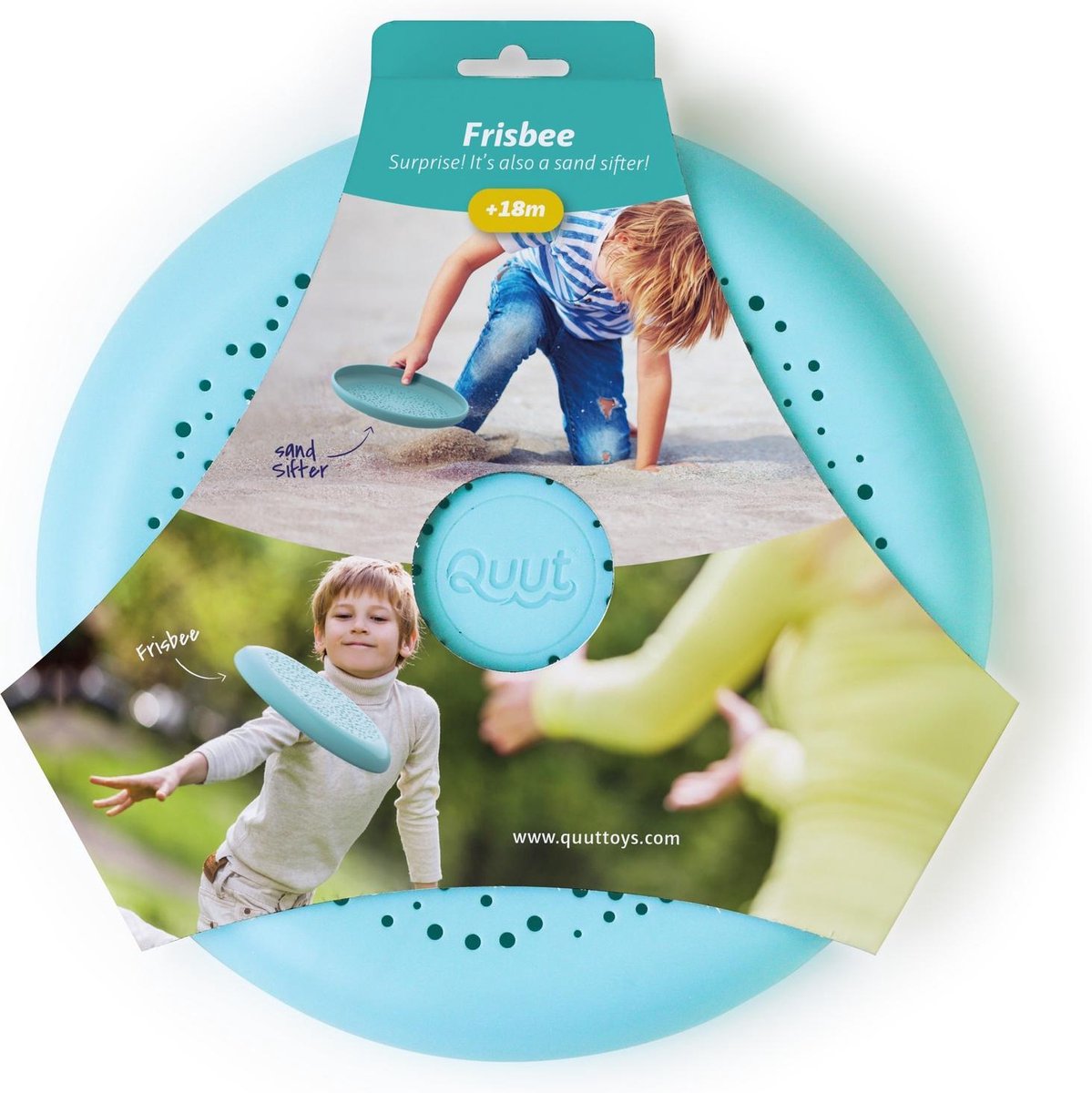 2 in 1 Frisbee & Zandzeef | Quut